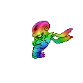 Rainbow Accelgor